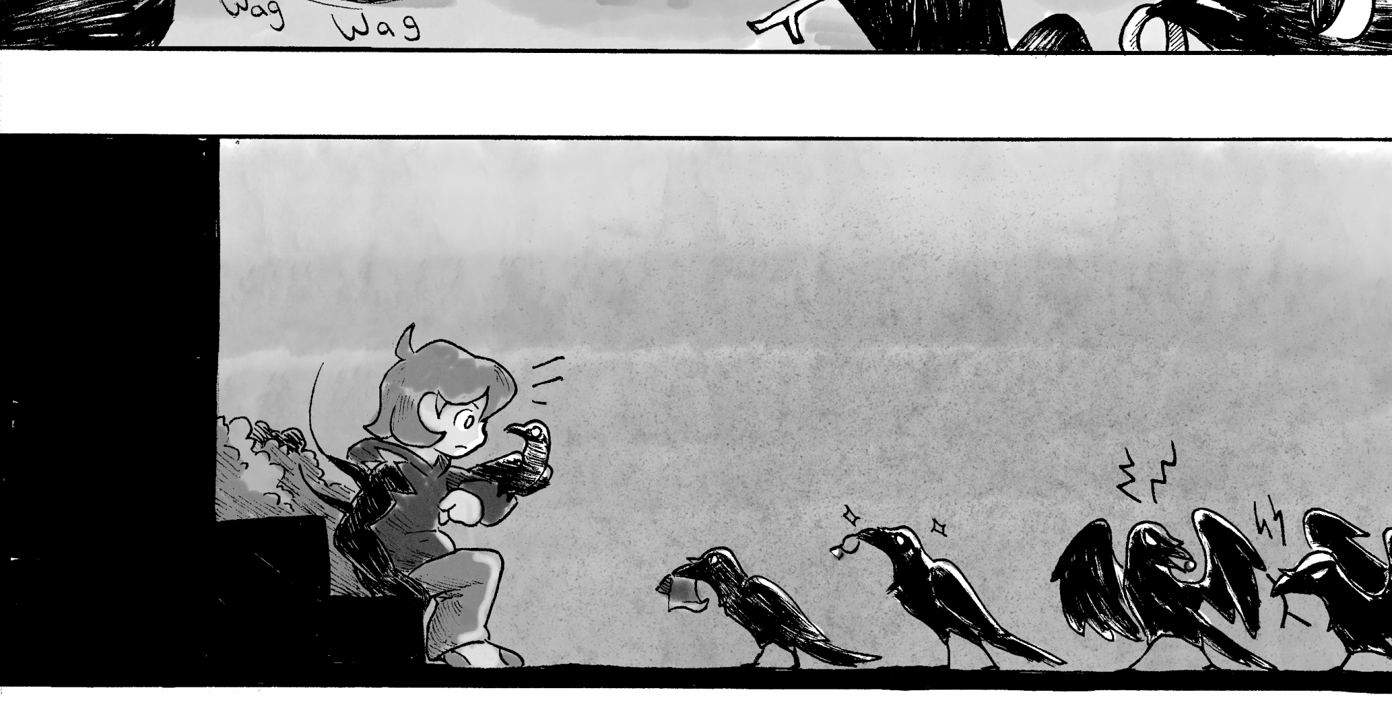 Corvid Kid - Episode 101, Page 1: CK4_Life-Ceremony_pg21