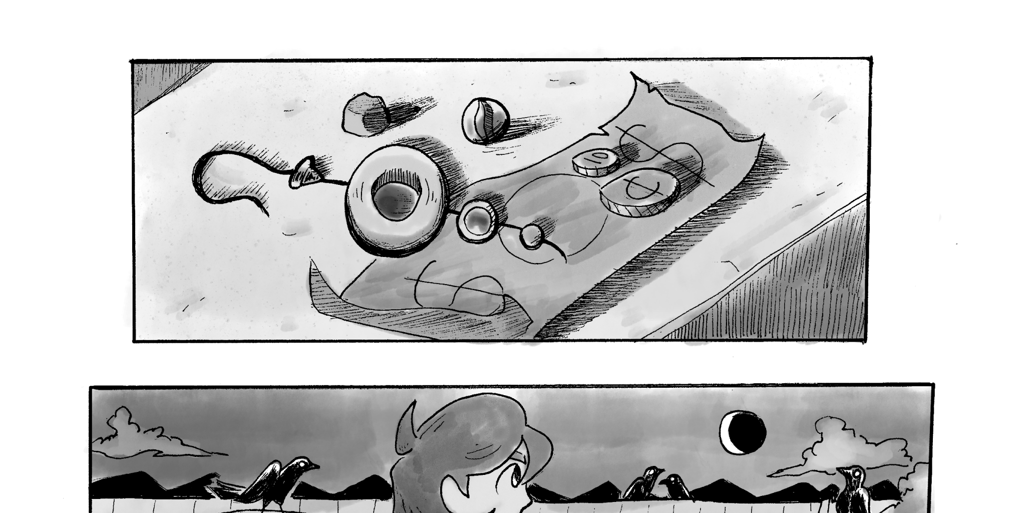 Corvid Kid - Episode 102, Page 1: CK4_Life-Ceremony_pg22