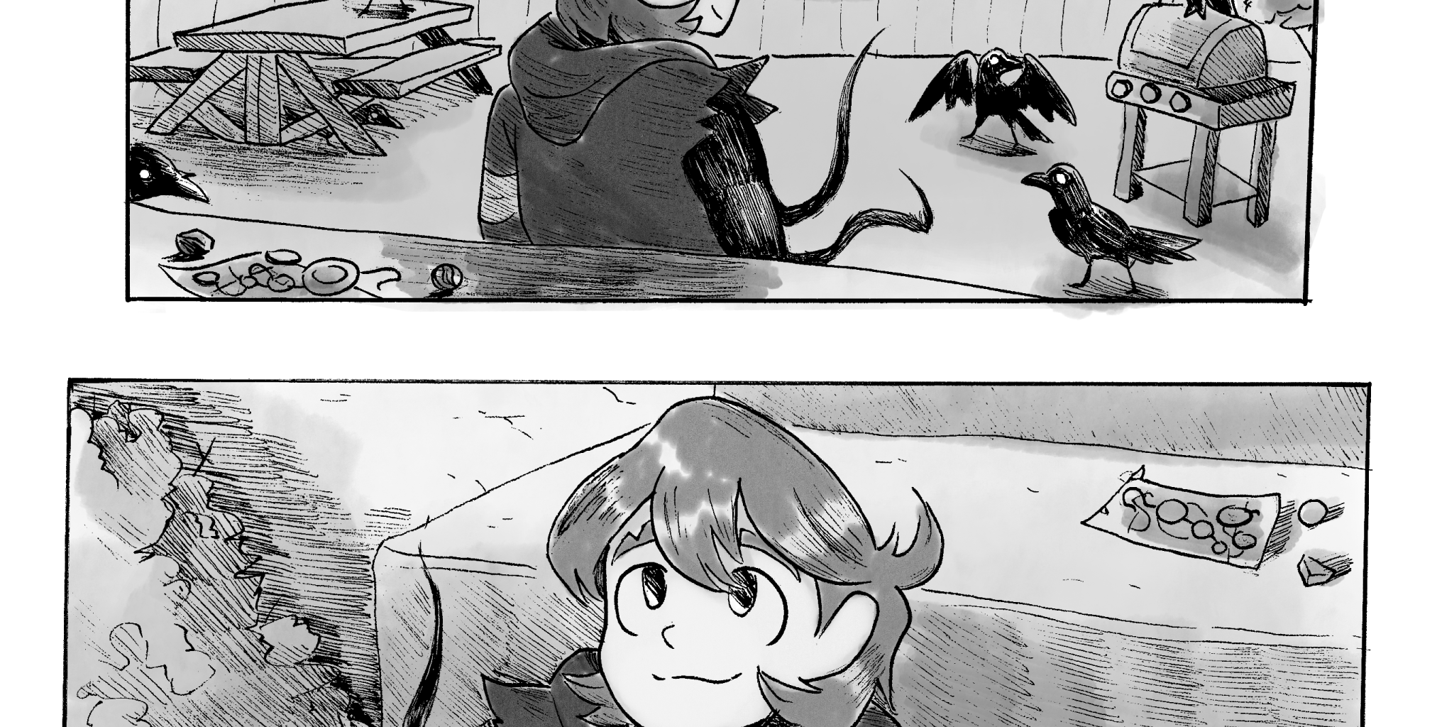 Corvid Kid - Episode 102, Page 1: CK4_Life-Ceremony_pg22