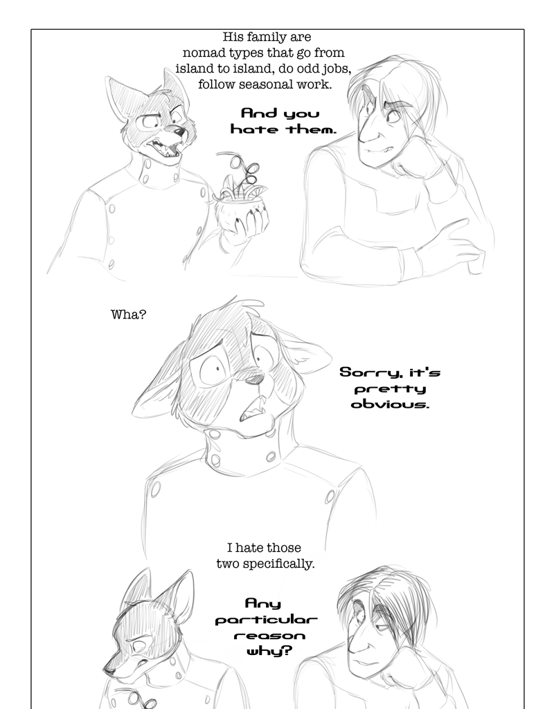 Isla Aukate - Episode 3773, Page 1: 110-Puppetshow13