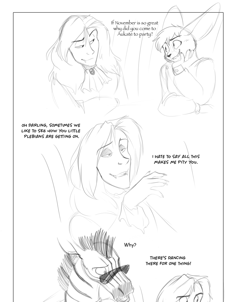 Isla Aukate - Episode 3777, Page 1: 110-Puppetshow17