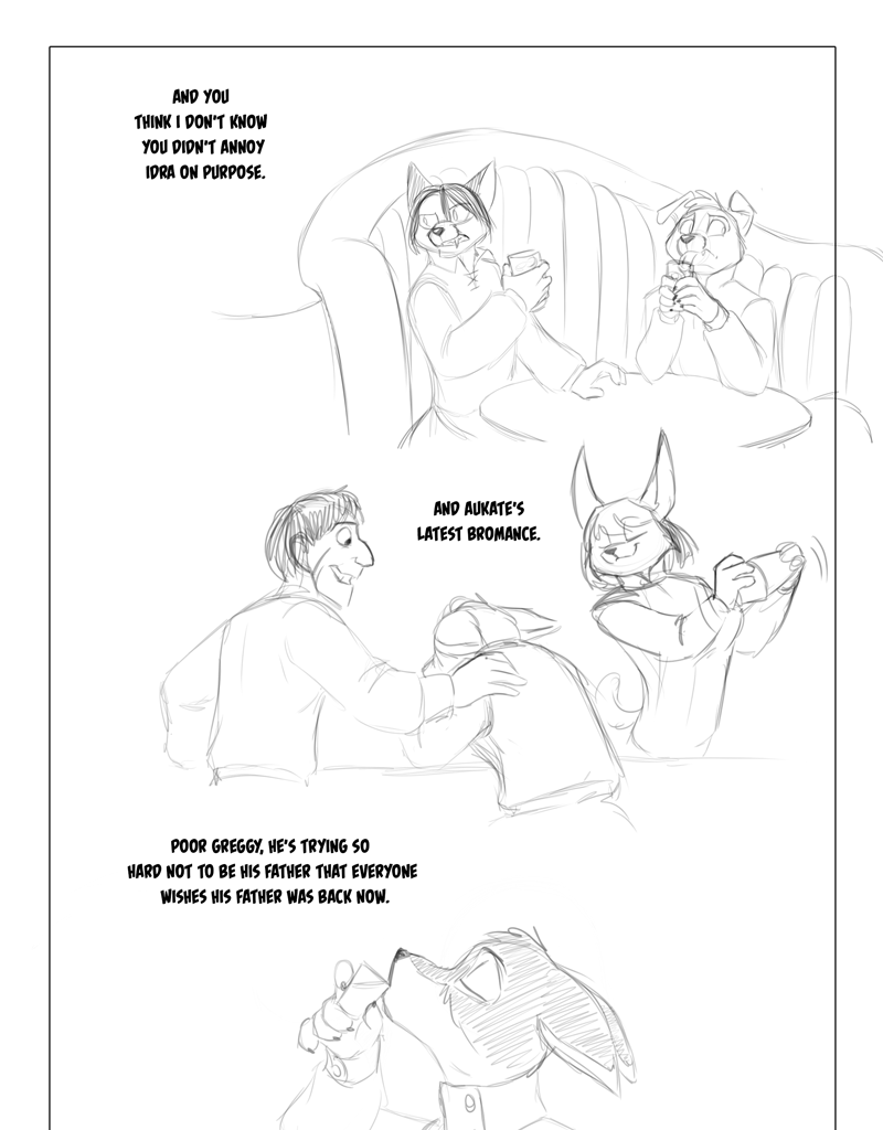 Isla Aukate - Episode 3782, Page 1: 110-Puppetshow22