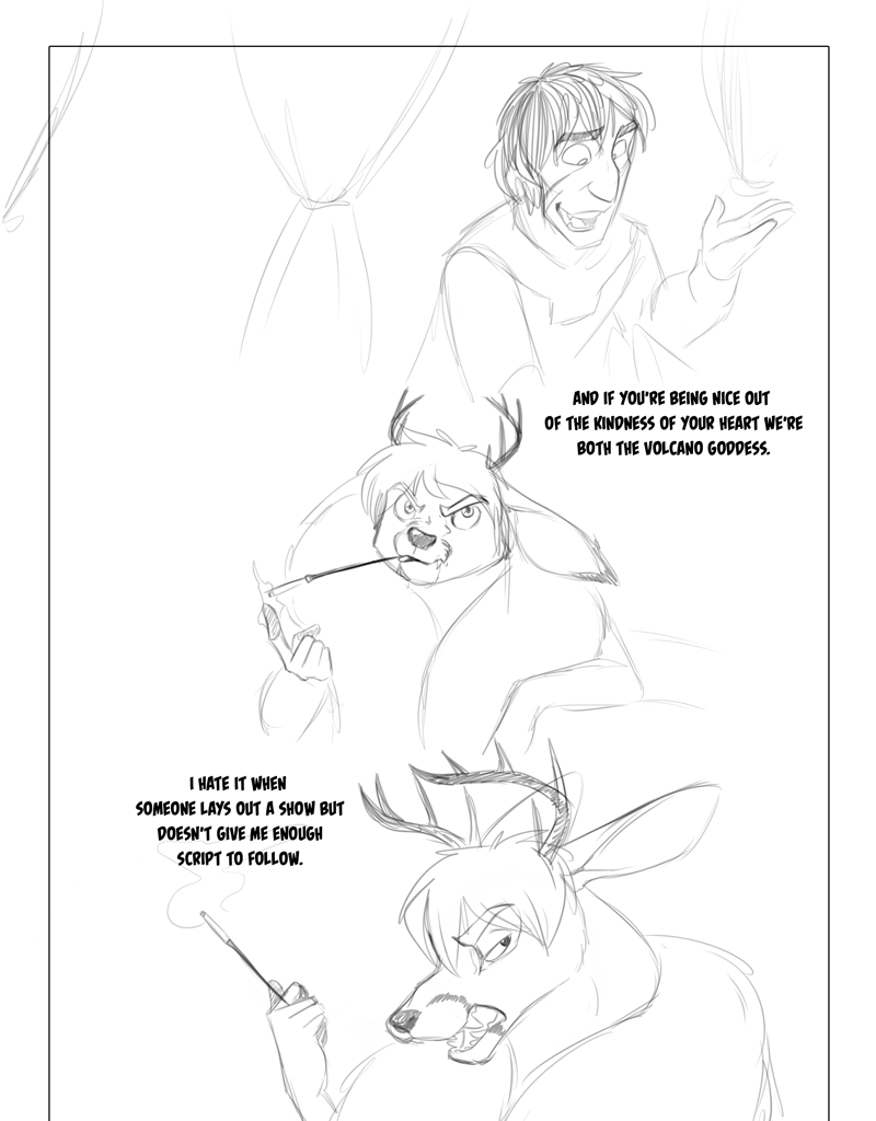 Isla Aukate - Episode 3783, Page 1: 110-Puppetshow23