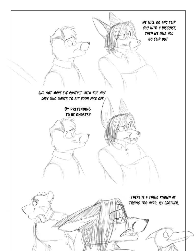 Isla Aukate - Episode 3795, Page 1: 110-Puppetshow35