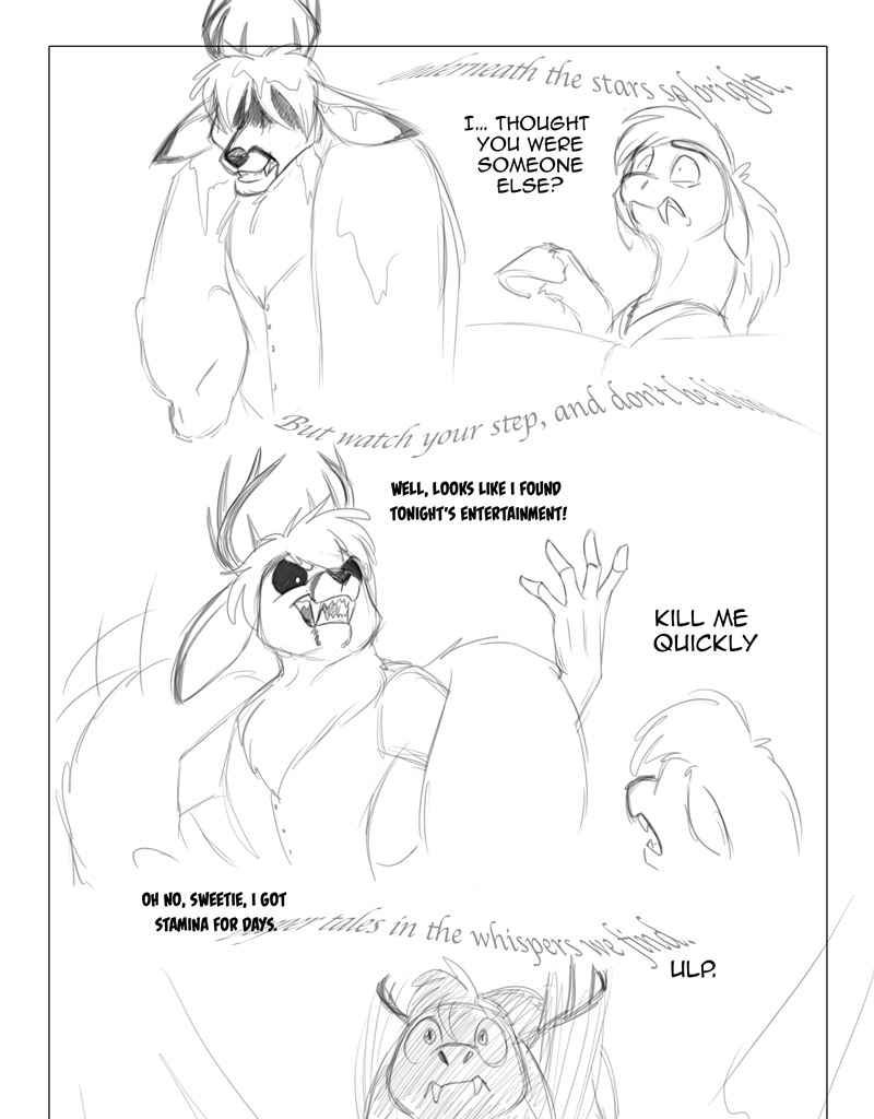 Isla Aukate - Episode 3800, Page 1: 110-Puppetshow40