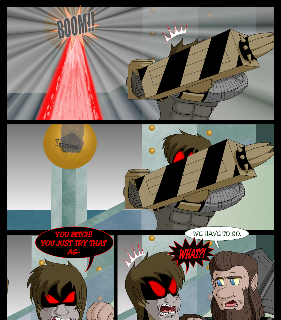 Psychoborg - Episode 2, Page 5: Chapter 1: Bridal Gowns and Battle Grounds