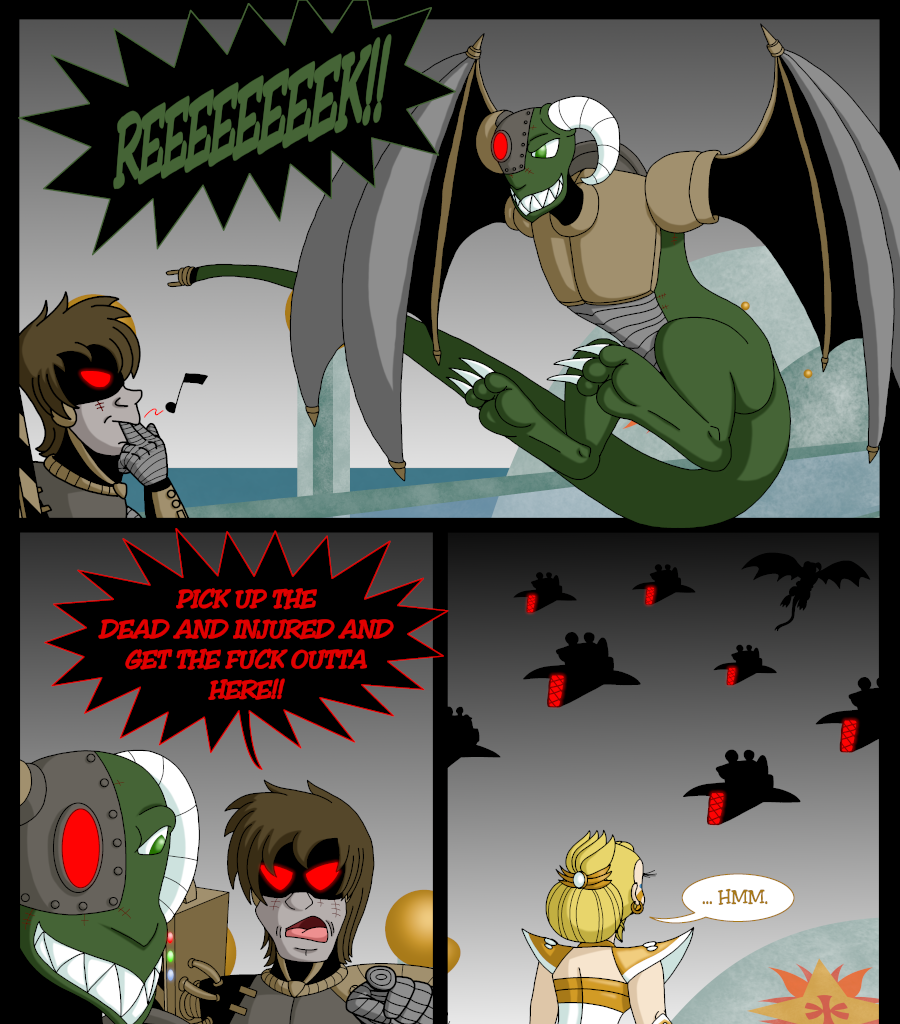Psychoborg - Episode 2, Page 8: Chapter 1: Bridal Gowns and Battle Grounds