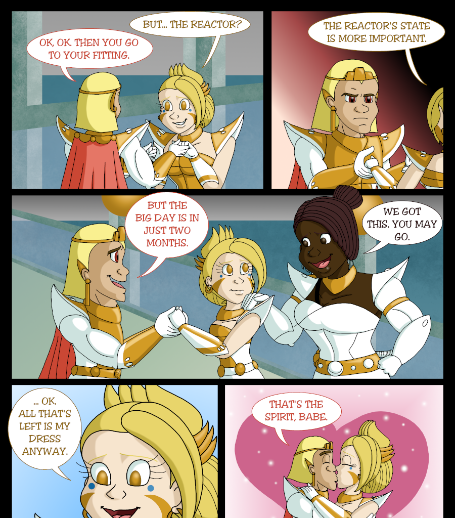 Psychoborg - Episode 2, Page 10: Chapter 1: Bridal Gowns and Battle Grounds