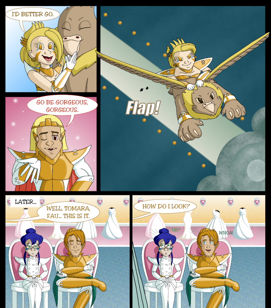 Psychoborg - Episode 2, Page 12: Chapter 1: Bridal Gowns and Battle Grounds