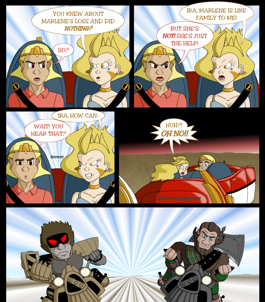 Psychoborg - Episode 3, Page 8: Chapter 2: Outing and Underground