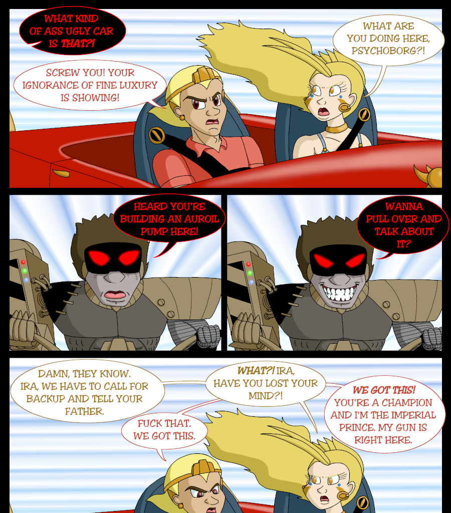 Psychoborg - Episode 3, Page 9: Chapter 2: Outing and Underground