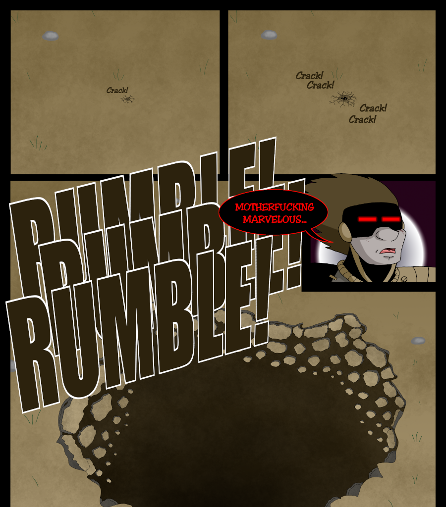 Psychoborg - Episode 3, Page 12: Chapter 2: Outing and Underground