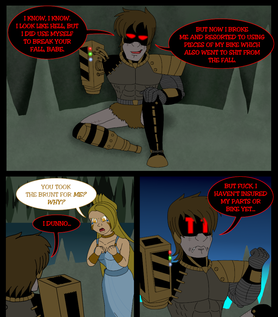Psychoborg - Episode 3, Page 19: Chapter 2: Outing and Underground