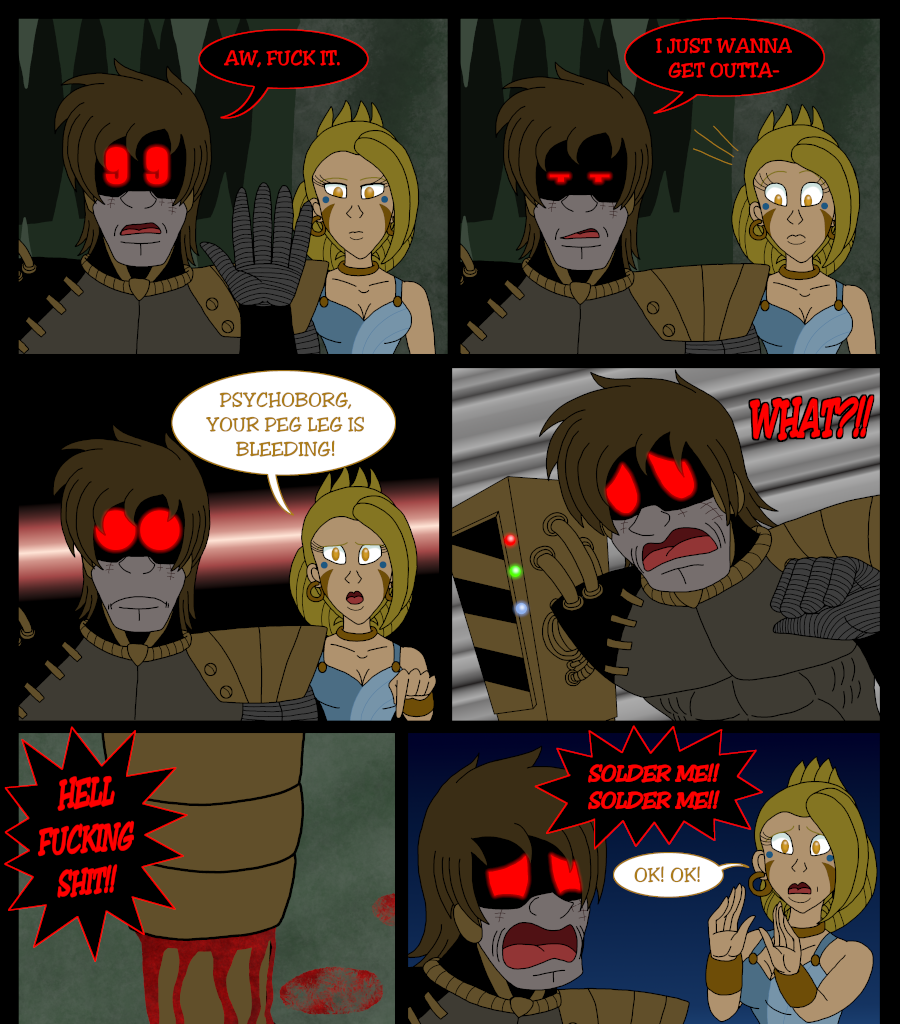Psychoborg - Episode 3, Page 26: Chapter 2: Outing and Underground