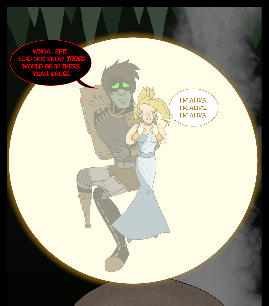 Psychoborg - Episode 4, Page 12: Chapter 3: Spilled Blood