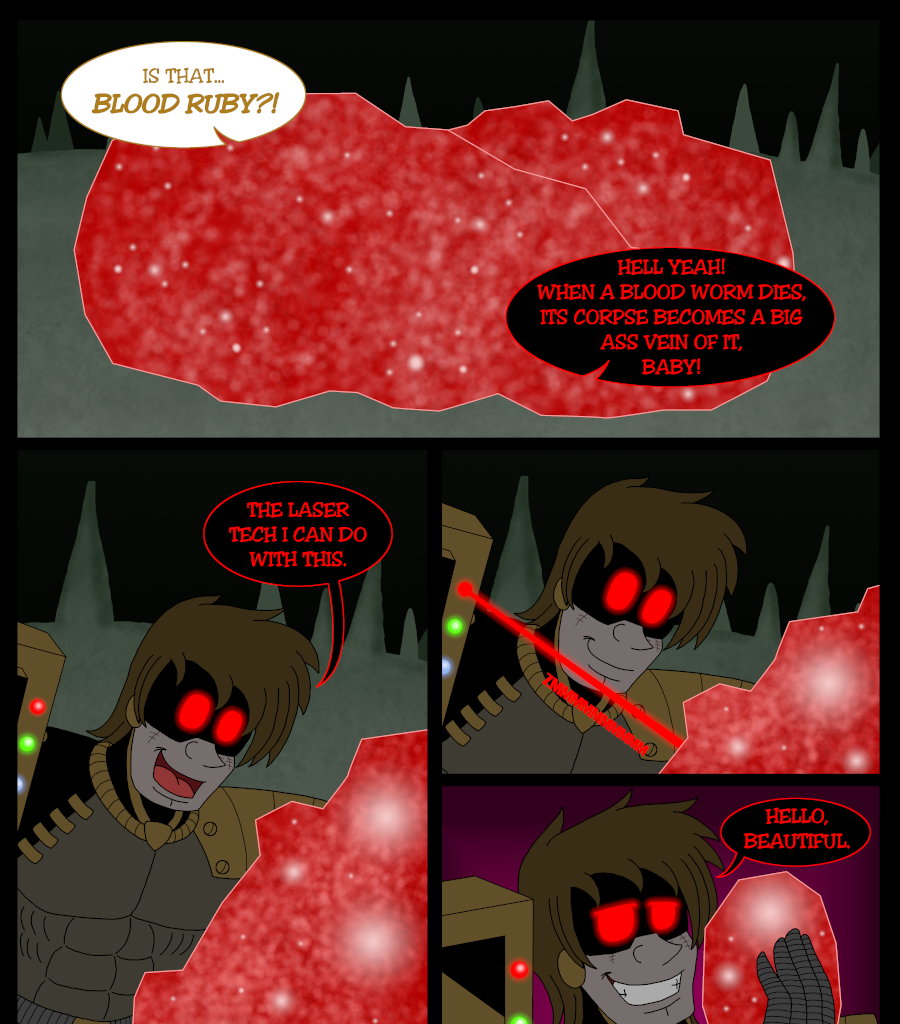 Psychoborg - Episode 4, Page 14: Chapter 3: Spilled Blood