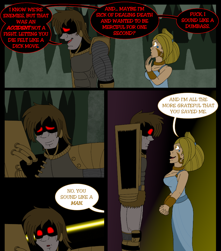 Psychoborg - Episode 4, Page 17: Chapter 3: Spilled Blood
