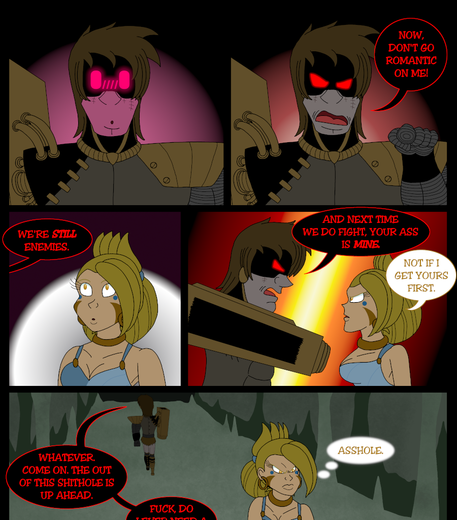 Psychoborg - Episode 4, Page 18: Chapter 3: Spilled Blood