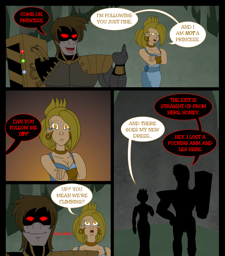 Psychoborg - Episode 4, Page 19: Chapter 3: Spilled Blood