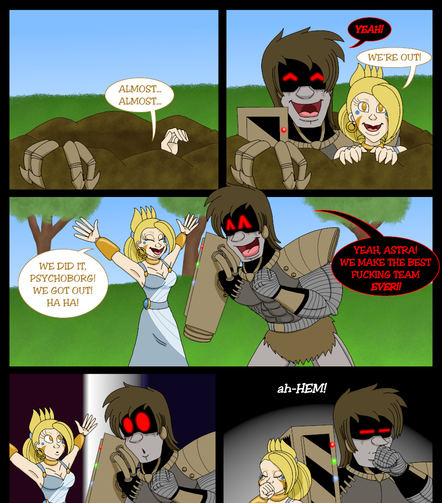 Psychoborg - Episode 4, Page 21: Chapter 3: Spilled Blood