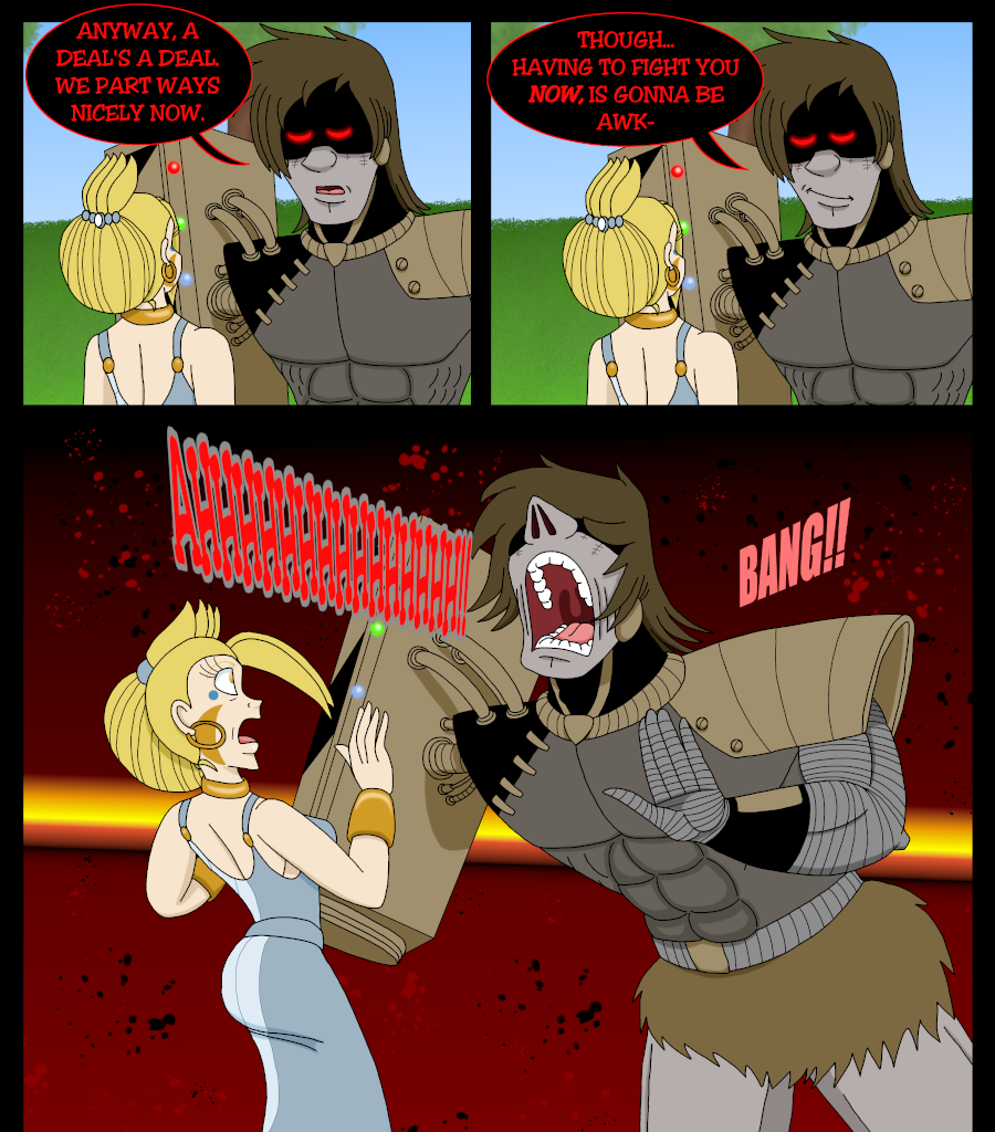 Psychoborg - Episode 4, Page 22: Chapter 3: Spilled Blood