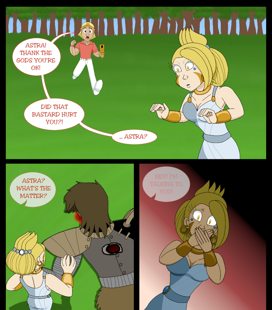 Psychoborg - Episode 4, Page 23: Chapter 3: Spilled Blood
