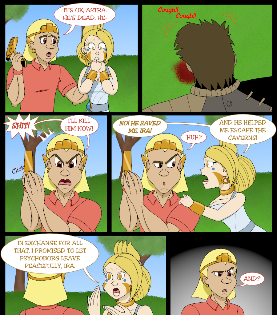 Psychoborg - Episode 5, Page 2: Chapter 4: Caught