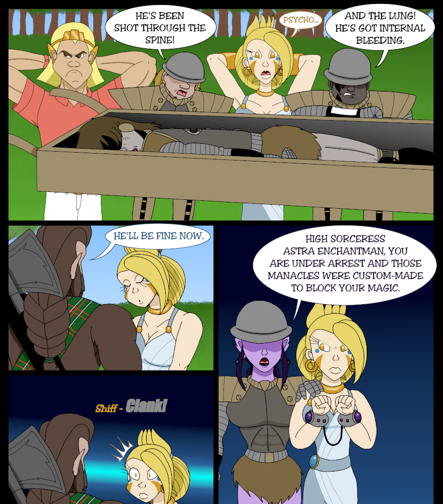 Psychoborg - Episode 5, Page 6: Chapter 4: Caught
