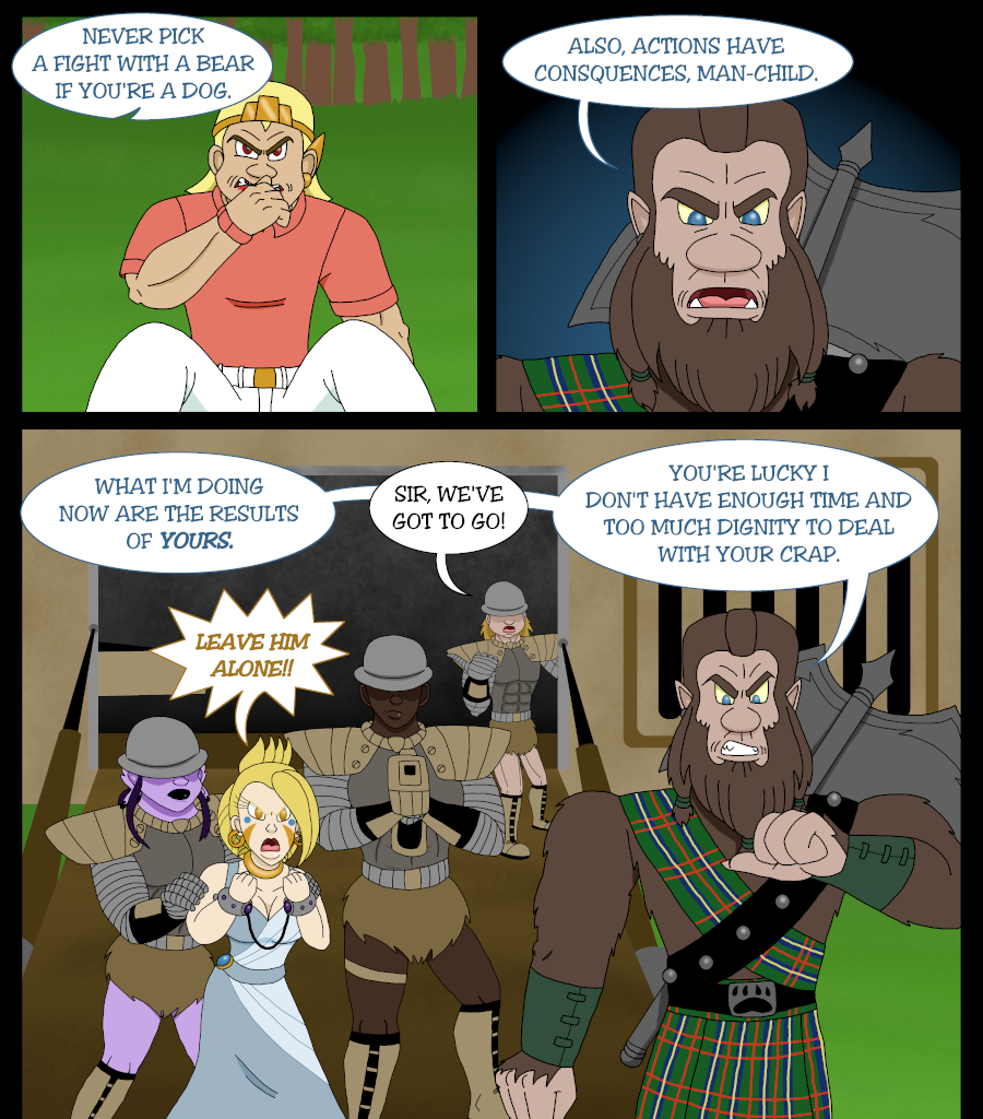 Psychoborg - Episode 5, Page 8: Chapter 4: Caught