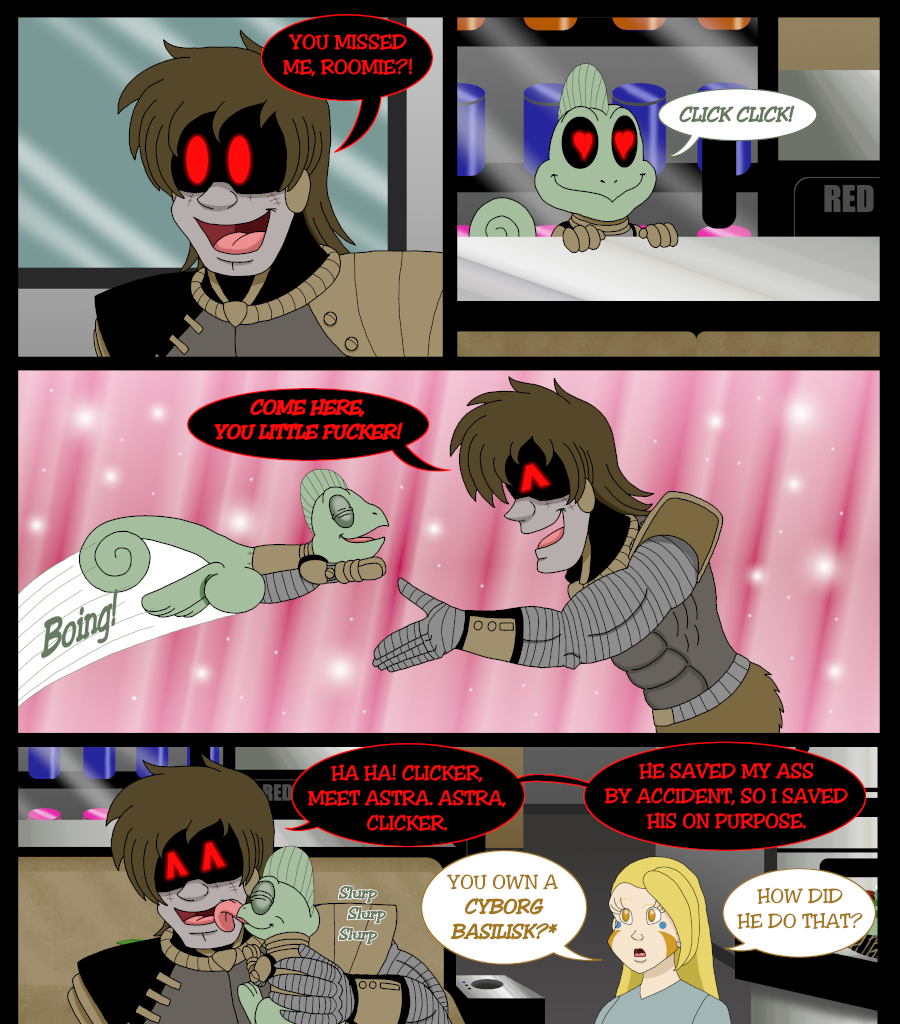 Psychoborg - Episode 5, Page 24: Chapter 4: Caught