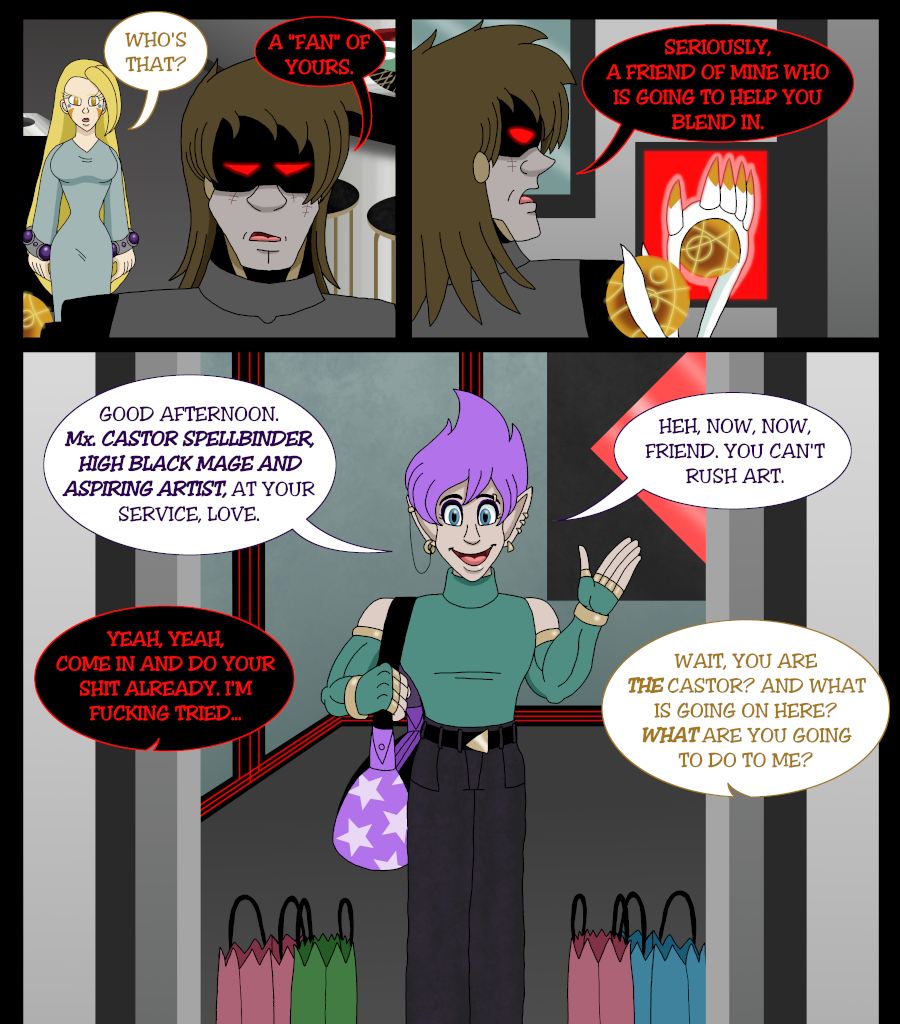 Psychoborg - Episode 6, Page 11: Chapter 5: A New Outlook