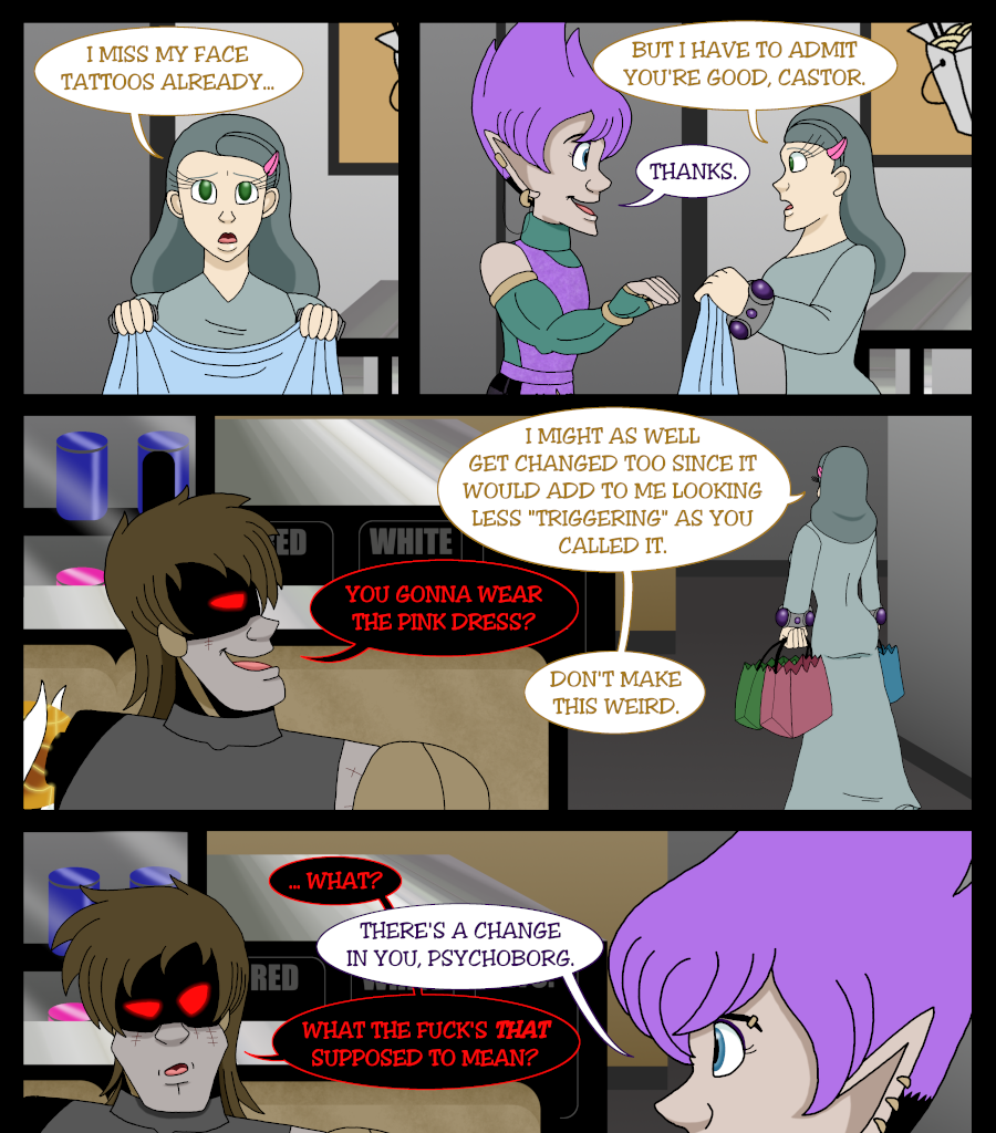 Psychoborg - Episode 6, Page 18: Chapter 5: A New Outlook