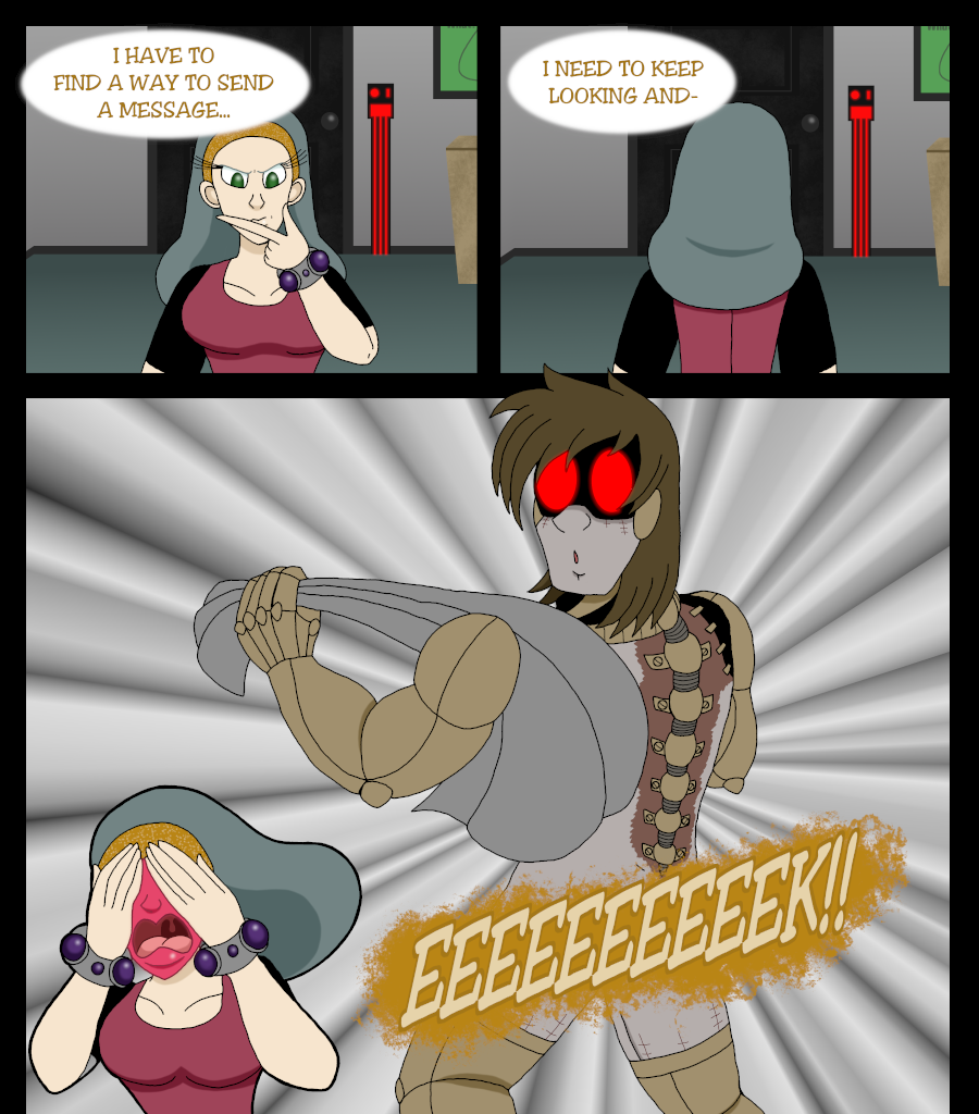 Psychoborg - Episode 7, Page 9: Chapter 6: Broken Echoes