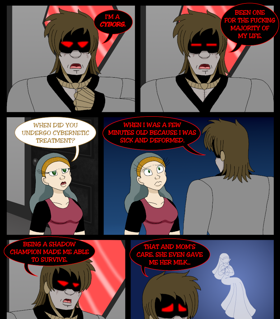 Psychoborg - Episode 7, Page 12: Chapter 6: Broken Echoes