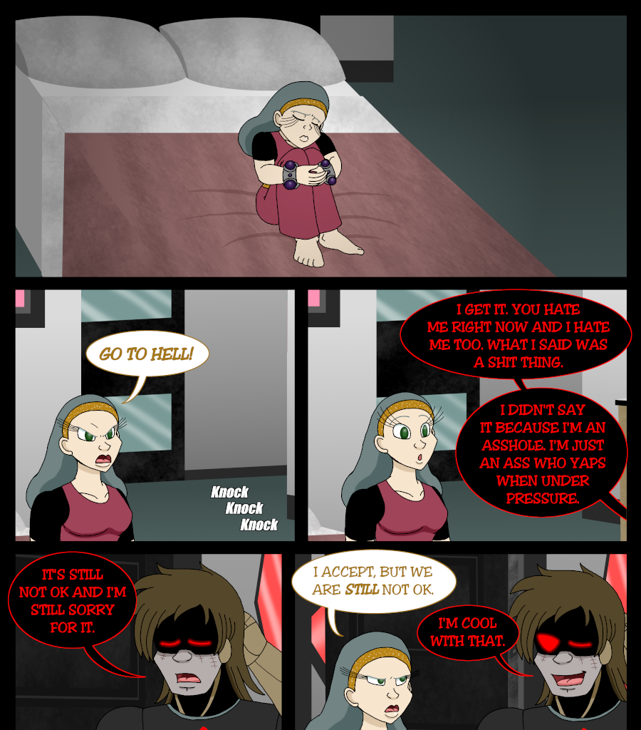 Psychoborg - Episode 7, Page 23: Chapter 6: Broken Echoes