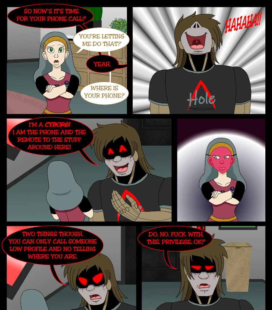 Psychoborg - Episode 7, Page 24: Chapter 6: Broken Echoes