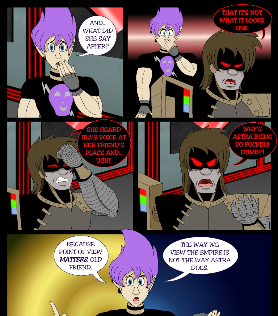 Psychoborg - Episode 8, Page 2: Chapter 7: Pouring Out