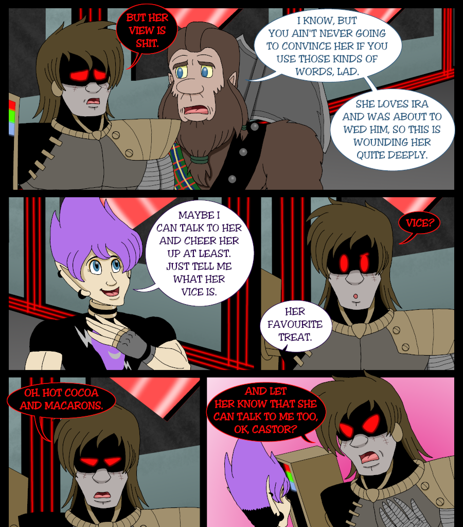 Psychoborg - Episode 8, Page 3: Chapter 7: Pouring Out
