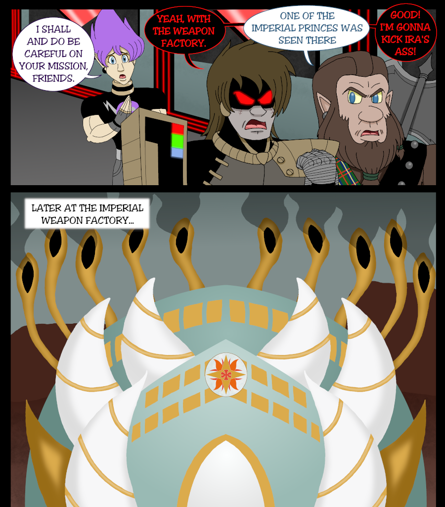 Psychoborg - Episode 8, Page 4: Chapter 7: Pouring Out