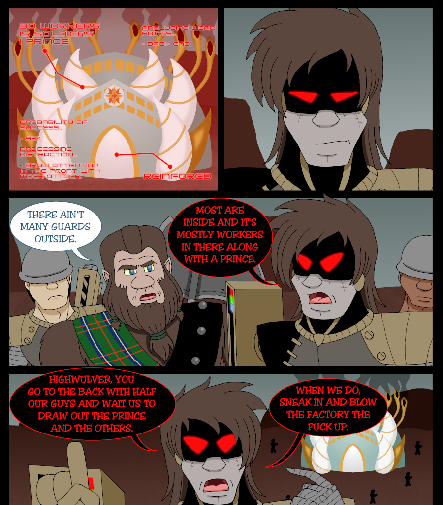 Psychoborg - Episode 8, Page 5: Chapter 7: Pouring Out