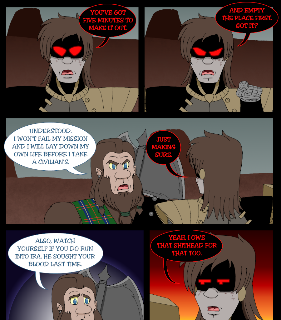 Psychoborg - Episode 8, Page 6: Chapter 7: Pouring Out