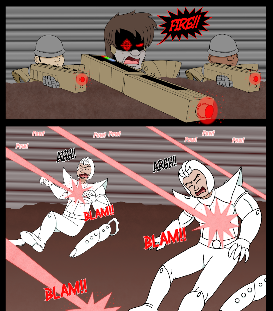 Psychoborg - Episode 8, Page 9: Chapter 7: Pouring Out