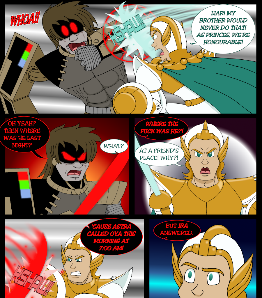 Psychoborg - Episode 8, Page 12: Chapter 7: Pouring Out