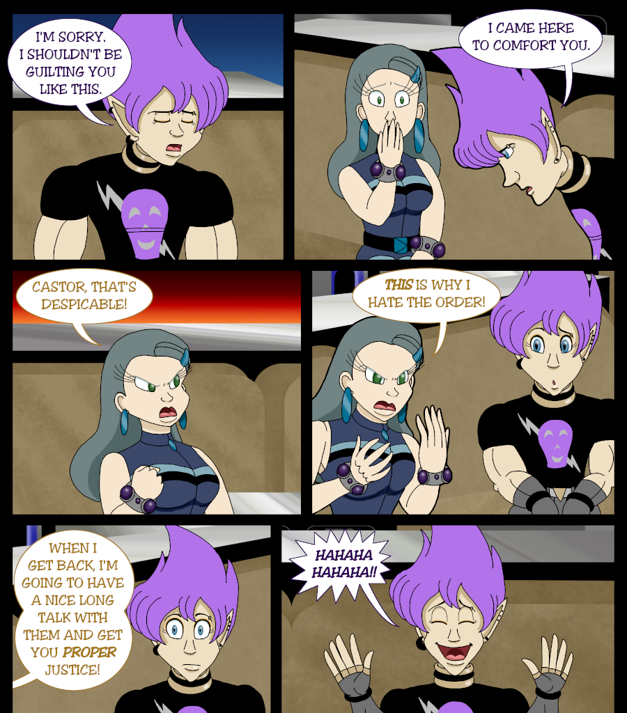 Psychoborg - Episode 8, Page 21: Chapter 7: Pouring Out