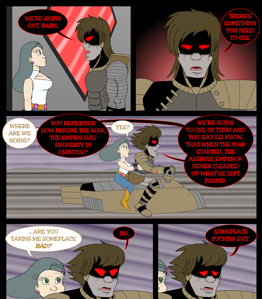 Psychoborg - Episode 9, Page 11: Chapter 8: The Dirtbags