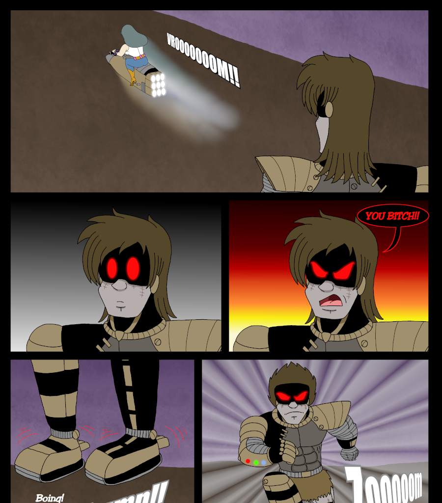 Psychoborg - Episode 9, Page 14: Chapter 8: The Dirtbags