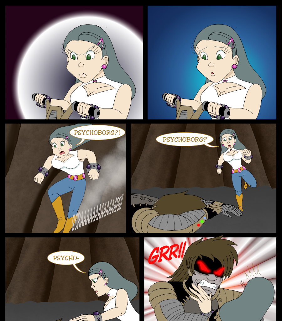 Psychoborg - Episode 9, Page 17: Chapter 8: The Dirtbags