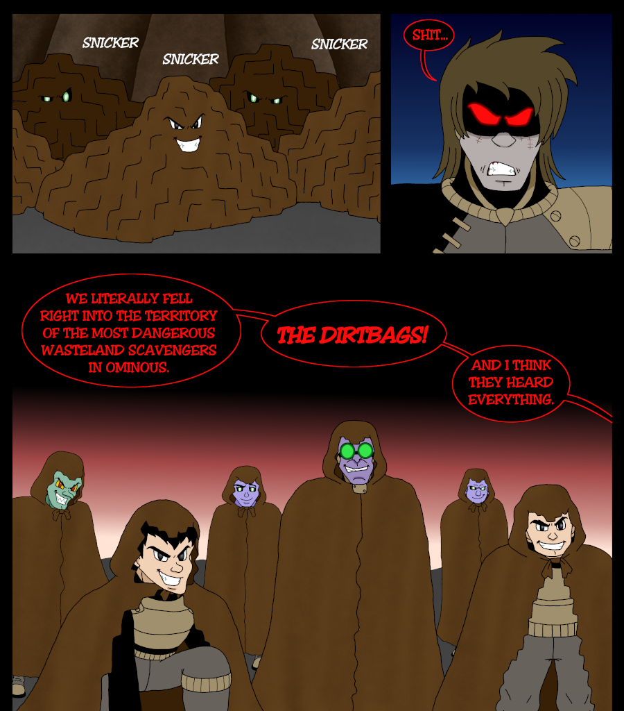 Psychoborg - Episode 9, Page 19: Chapter 8: The Dirtbags