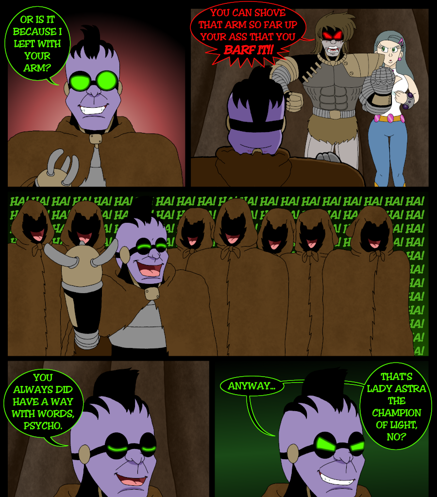 Psychoborg - Episode 9, Page 21: Chapter 8: The Dirtbags