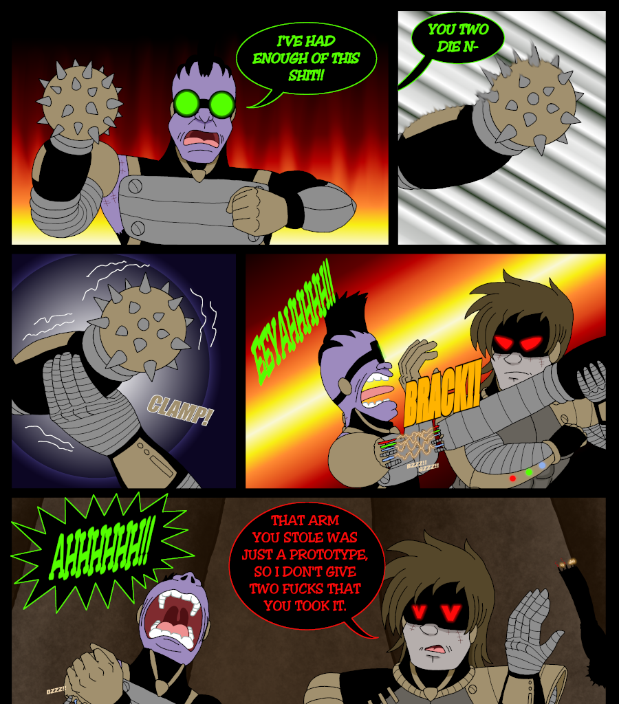 Psychoborg - Episode 10, Page 8: Chapter 9: Finding the Light